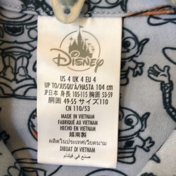 NWT PAJAMAS DISNEY TOY STORY 2 PIECE SHIRT PANTS WOODY BUZZ SUPER SOFT SIZE 4 - Picture 6 of 6